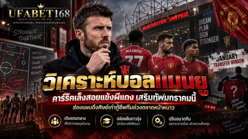 วิเคราะห์บอลแมนยู